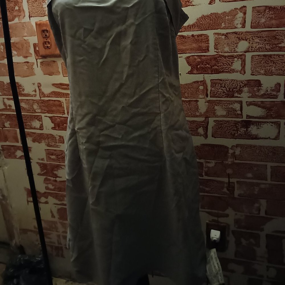 GRAY DRESS BY ZENOBIA SIZE xl - Picture 3 of 8